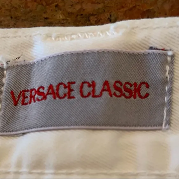 Great designer white crisp jeans!