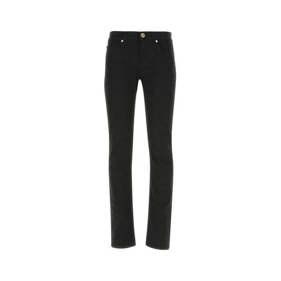 VERSACE Black stretch denim jeans
          
      NWT