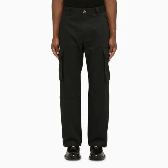 Versace Black cargo Medusa trousers
          
      NWT
