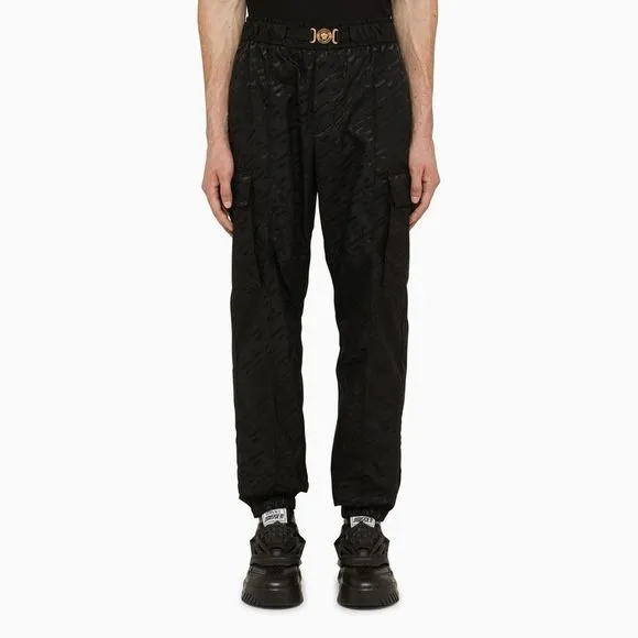Versace Black technical joggers
          
      NWT