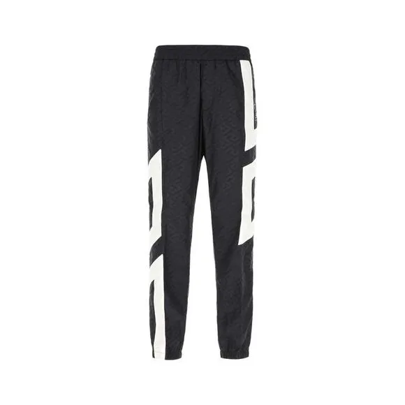 VERSACE Printed nylon joggers
          
      NWT