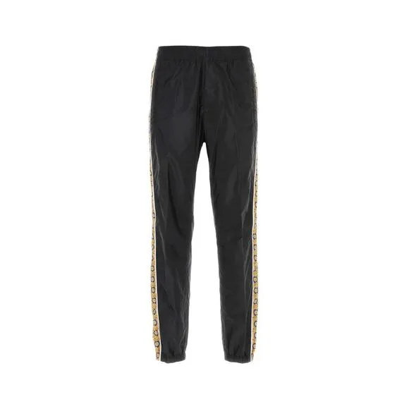 VERSACE Black nylon joggers
          
      NWT