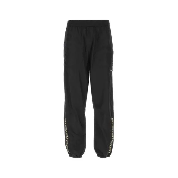 VERSACE Black polyester joggers
          
      NWT