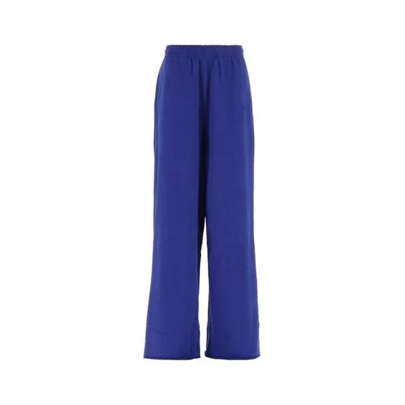 VETEMENTS Blue stretch cotton joggers
          
      NWT
