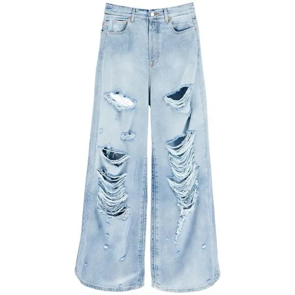 Vetements Destroyed Baggy Jeans
          
      NWT