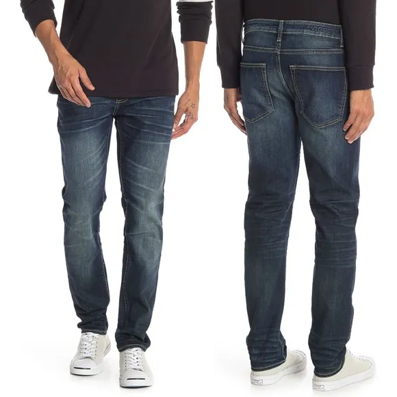 Vigoss Mick 330 Slim Dark Wash Blue Jeans 38x32
          
      Boutique