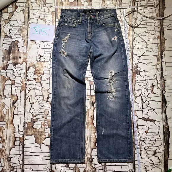 Vigoss vintage straight leg distressed jeans. 30x38 perfect condition