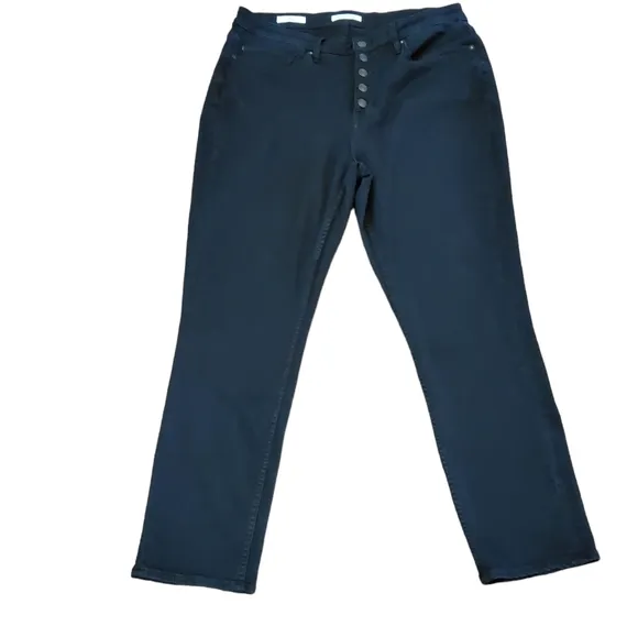 Vigoss Ace High Rise Skinny Denim Jeans Size 18 Black
          
      NWT
