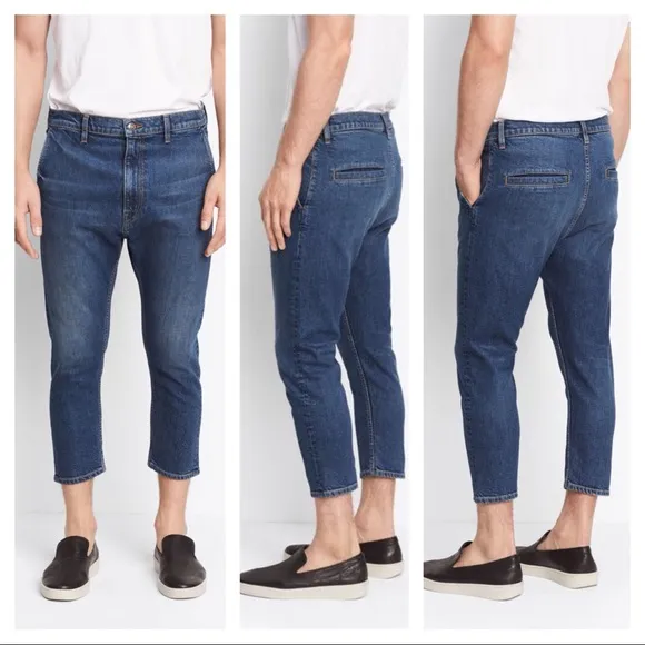 NEW Vince cropped denim trousers
          
      NWT