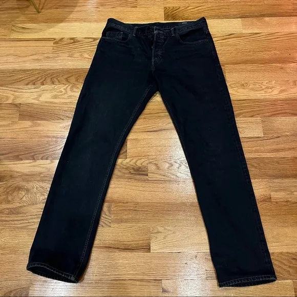 Vince. Black Overdye Jeans