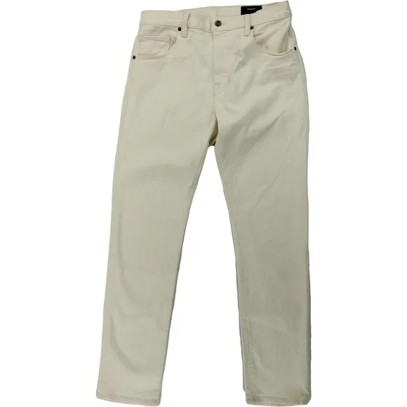 Vince Jean in Sand Natural Tan Beige Off-White Denim