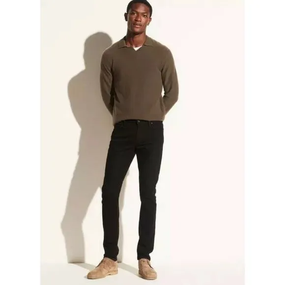 Vince Denim Pants Men Dark Gray 30 Skinny Casual Slim Casual Jeans