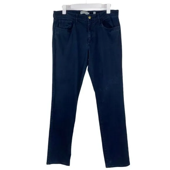 Vince. Dylan 5 Pocket Slim Relaxed Fit Dark Blue Pants Straight Leg Size 33 x 32