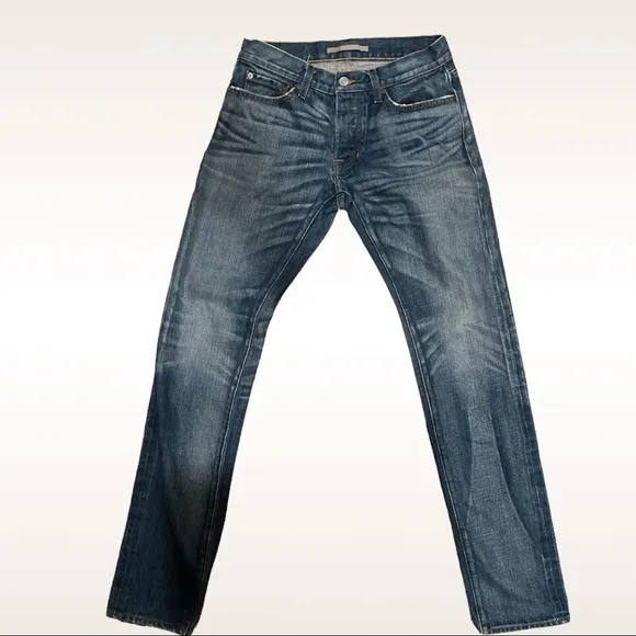 Vince Denim Jeans sz 28 Slim/Straight Faded Med Wash