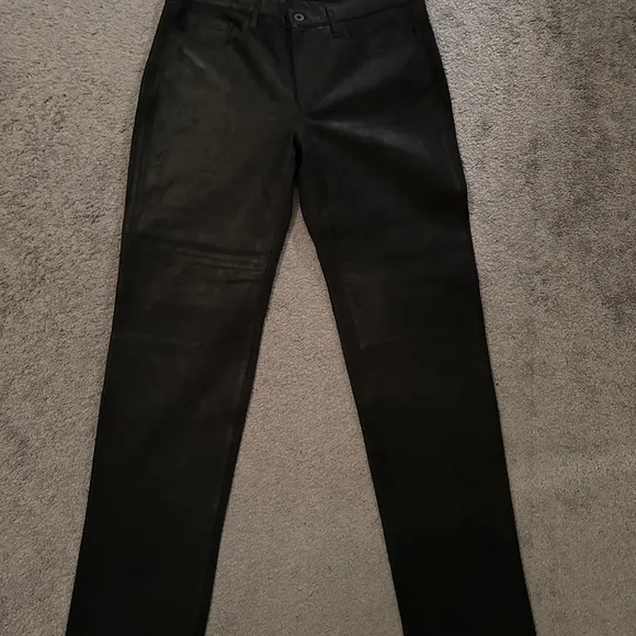 VINCE Leather Pants size 33
          
      NWT