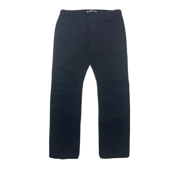 Vince Jeans Mens Black Denim Size 34 Moto Jeans