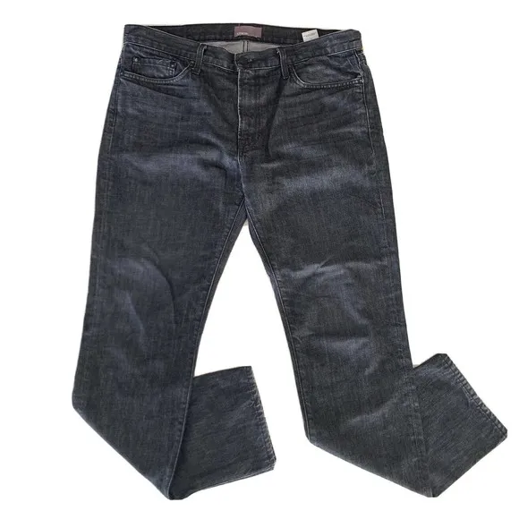 Vince RSNBLK VM 212 Slim Black Jeans 36x33 Straight Leg DM1852114 Read Details