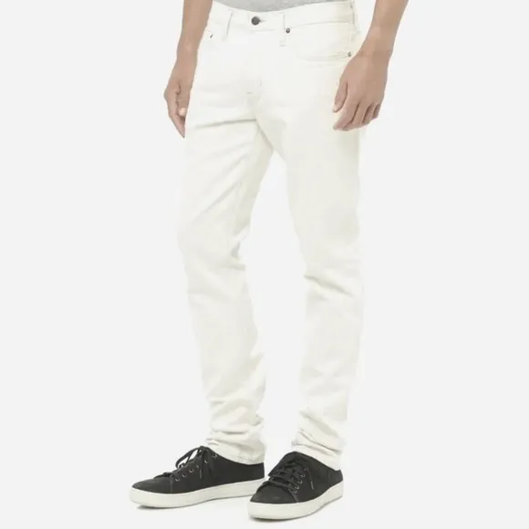 Vince Mens Natural Rinse V. 212 Slim Fit Jeans