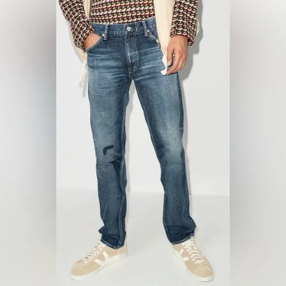 NWOT!Visvim 03 D20 jeans with patches
