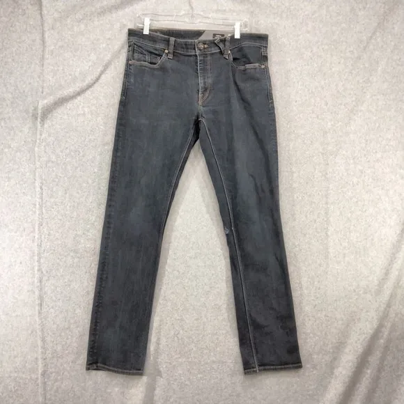 Volcom Vorta Slim Straight Leg Fit Jeans Medium Wash Mens Size 34 x 39
