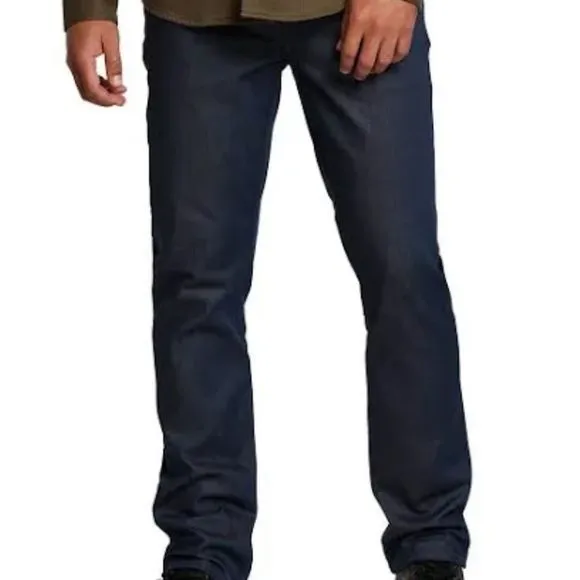 Volcom V solver rigid straight jeans.
          
      NWT