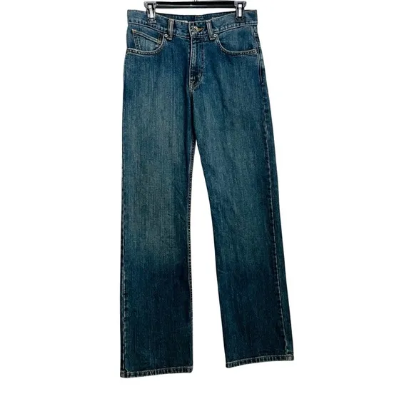 Volcom - Black Zip Relaxed Fit Men’s Jeans - Size: 28” x 30”