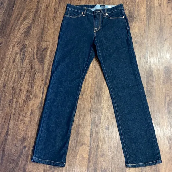 Volcom Solver Modern Straight Dark Wash Mens Jeans-Sz 29