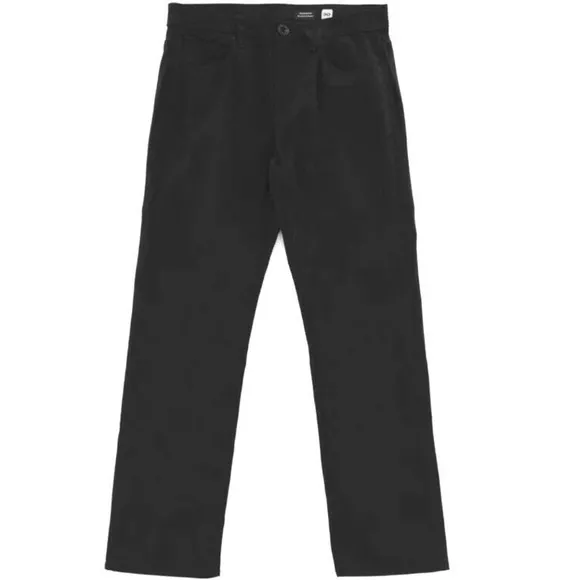 NWOT Volcom Jeans 33 Modown Relaxed Straight Black Denim