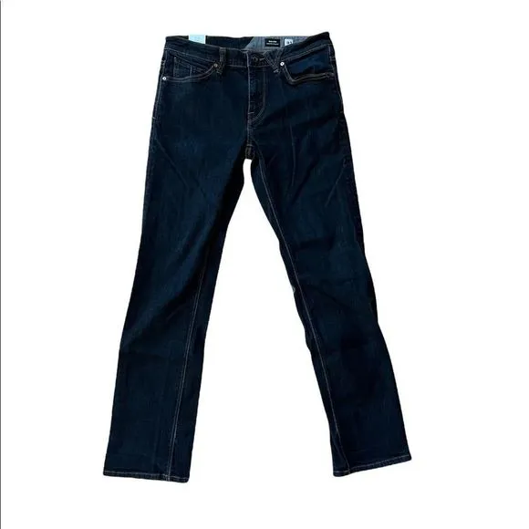 Mens Volcom Straight Blue Jeans