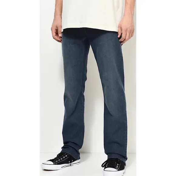 GUC Volcom Mens’s Solver Modern Straight Jeans Size 34 x 32