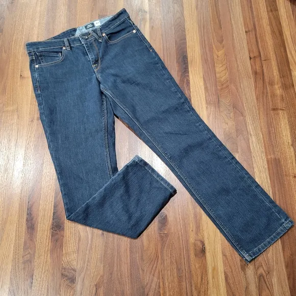 Volcom 2 X Vorta Tapered Fit Jeans Size 31