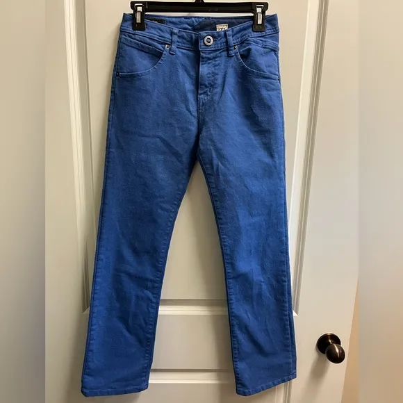 Liberated by Volcom Men’s Nova Modern Straight Fit Medium Blue Denim Jeans 27