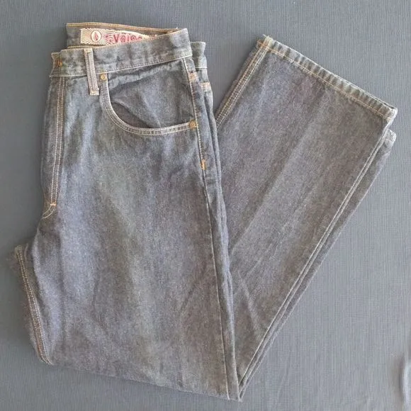 Volcom Straight Leg Relaxed Denim Jeans