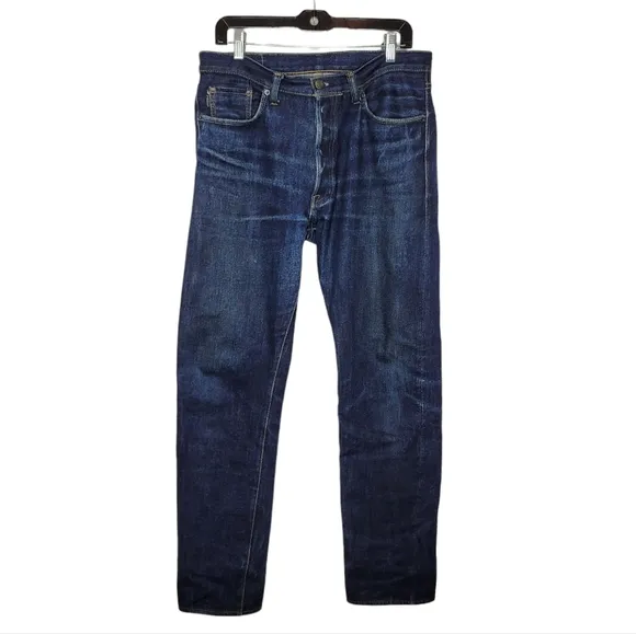 Warp Weft ES Series Sora Relaxed Tapered Selvedge Jeans 35x32
