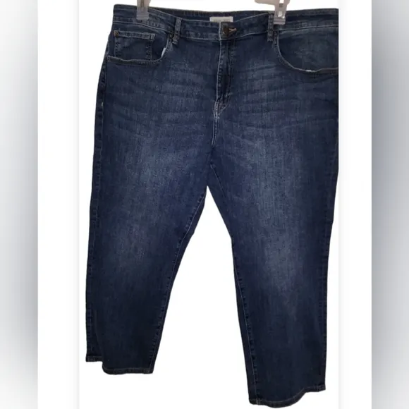 Men's Straight Fit Jeans -Warp +Weft- 42x28
