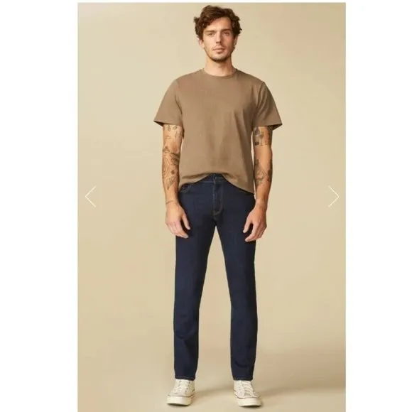 Warp+Weft Men's Jeans Amsterdam Midnight Dark Wash Size 35 x 34 Stretch AMS NWT
          
      NWT