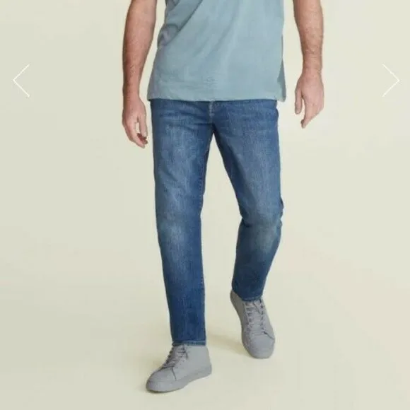 Warp + Weft Men's Jeans ORD Chicago Straight Size 28 x 28 Tortoise Medium Wash
          
      NWT