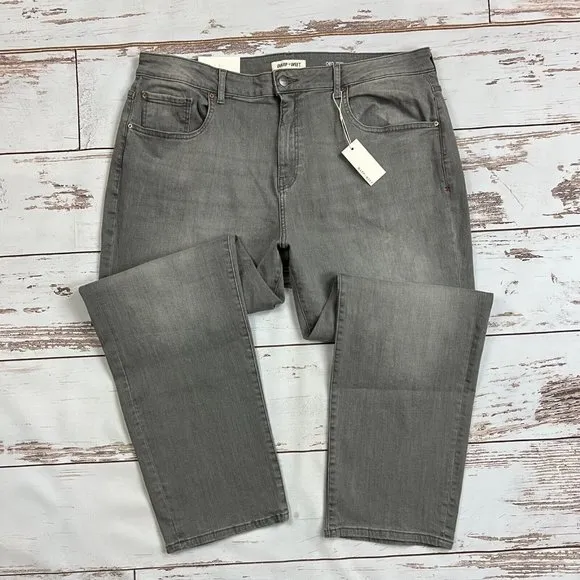 Warp + Weft ORD Chicago Straight Jeans Size 42x32 Mens Smoke Wash 166432
          
      NWT