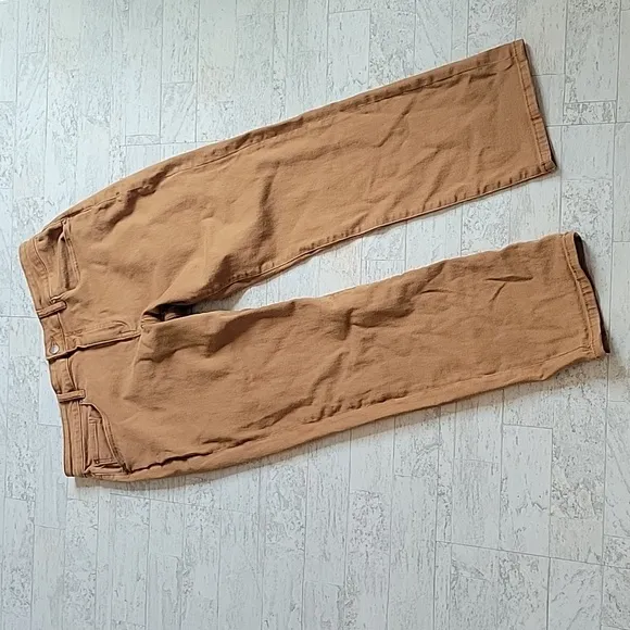 Warp + Weft Size 36 x 30  Chicago Straight Tobacco Brown Jean Pants 36x30