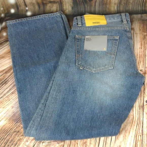 WESC 5 pocket button fly jeans 30 x 34
          
      NWT