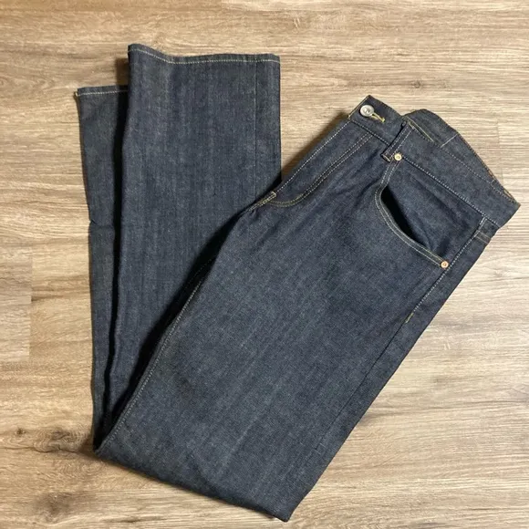 WESC 5 Pocket 341 Raw Stretch Selvage Japanese Stretch Denim Mens Blue J…