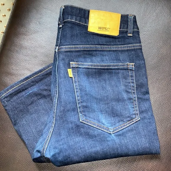 WESC button fly slim fit jeans 32 x29