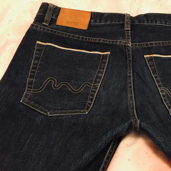 WESC jeans NEW 33” mens Japanese denim