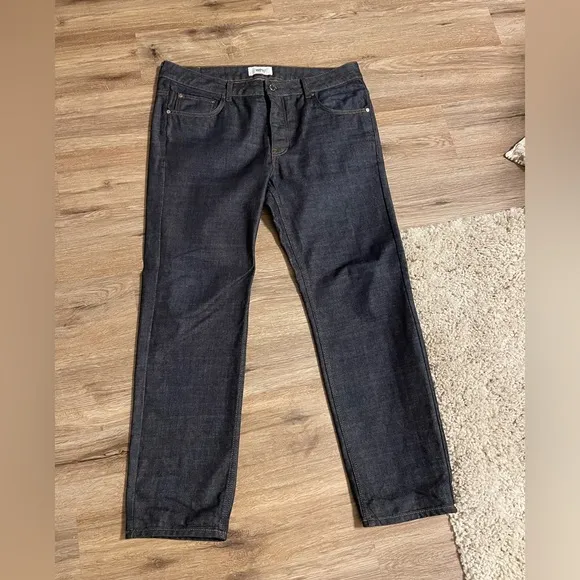 Wesc Mens Eddy Dark Blue Slim Fit Jean