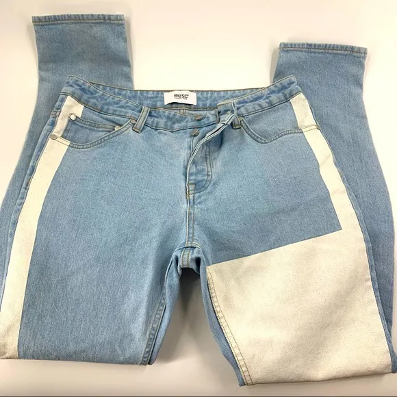 WESC Color Block Jeans