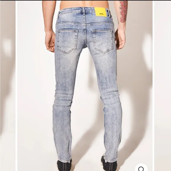 Wesc Eddy Slim Fit Light Wash 32x32 Jeans
          
      NWT