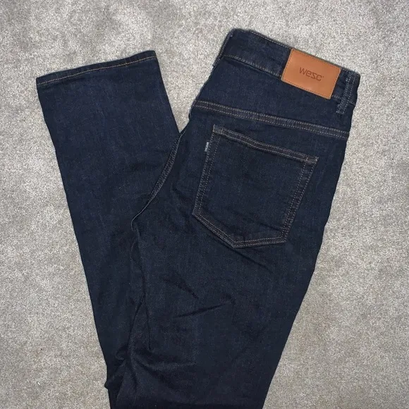 30x32 WESC Bob Straight Leg Denim Jeans