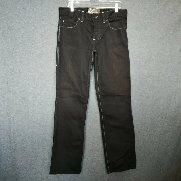 William Rast Ben Straight Leg Jeans 33 x 33