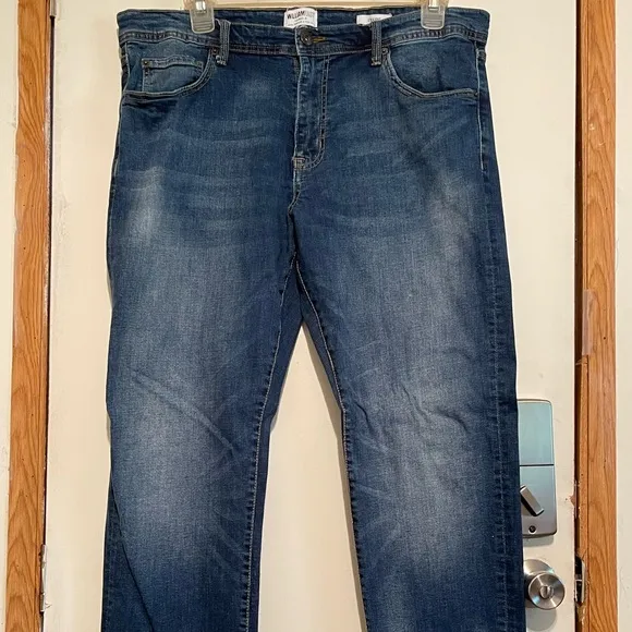 William Rast Straight leg jeans Justin Timberlake trace Ayala 38 32