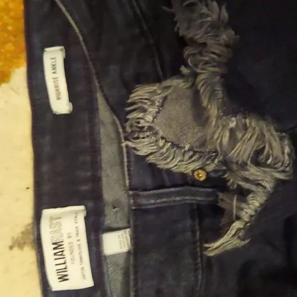 Rare! Distressed William Rast denim.